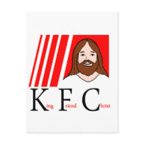 KFC CHRIST TEE POST CARD