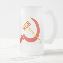 KGB Racing Frosted Mug by KGBRacing KGB Racing Frosted Mug