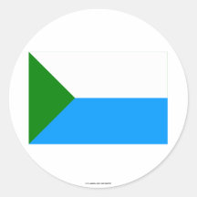Khabarovsk Krai Flag Stickers