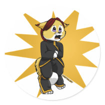 Khaelis Round Stickers
