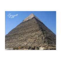 khafre pyramid egypt postcards