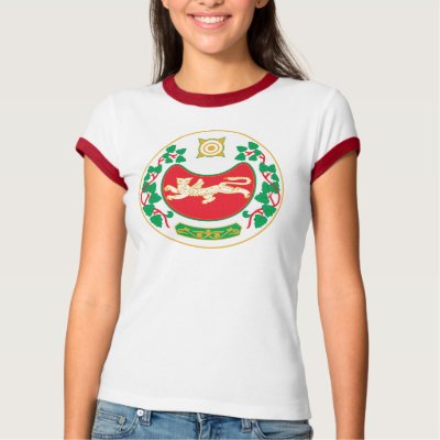 Khakassia Coat of Arms T-shirt by FlagTshirts