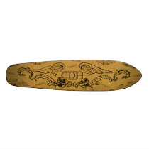 Khaki CDH Wings Skateboard by cherubs Khaki CDH Wings Skateboard