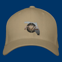 Khaki FCC Embroidered Cap embroidered hats