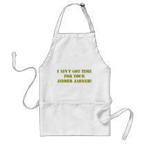 Khaki Jibber Jabber Apron