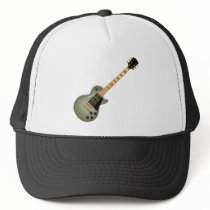 Khaki Metal Electric Guitar Hats