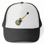 Khaki Metal Electric Guitar hats
