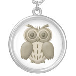 owl, bird, animal, illustration, predator, green,