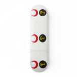 Khanate, Uganda flag Custom Skateboard