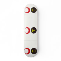 Khanate, Uganda flag Custom Skateboard