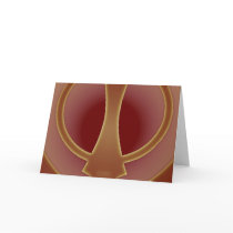 Khanda Greeting Card by PROUDSIKH Khanda Greeting Card