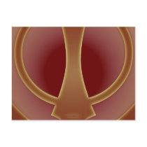 Khanda Postcard by PROUDSIKH Khanda Postcard