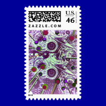 Khartoum Flying Saucers postage by 3DMOONMAN Khartoum Flying Saucers postage