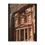 khazneh petra treasury postcard