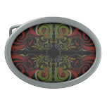 Khokhloma Exotique Belt Buckle