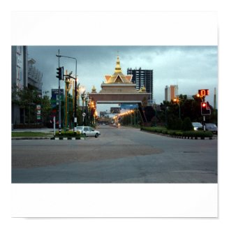 Khon Kaen City Gate Print