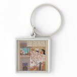 Khosro before Shirin's Palace Keychains