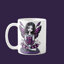 "Khristyn" Gothic Pink Princess Fairy Art Mug mugs