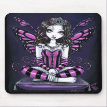"Khristyn" Pink Princess Fairy Art Mousepad mousepads