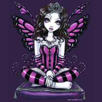 "Khristyn" Pink Princess Fairy Art Top t-shirts