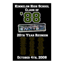 KHS Class of 1988 - 20th Reunion Poster posters