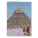 KHUFU PYRAMID CARD by Dianekmt KHUFU PYRAMID CARD