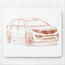 Kia Sportage 2011 Mouse Pads