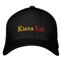 Kiana, Kid embroidered hats