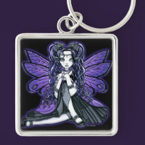"Kiara" Gothic Butterfly Fairy Princess Keychain keychains