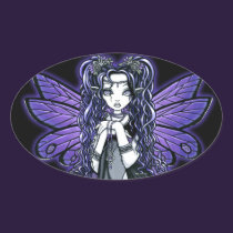 "Kiara" Gothic Butterfly Fairy Princess Stickers