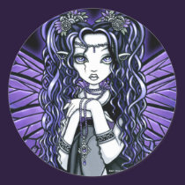"Kiara" Gothic Butterfly Fairy Princess Stickers stickers