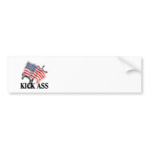 Kick Ass bumper stickers