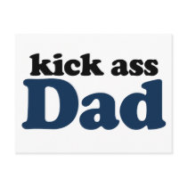 Kick Ass Dad Post Card