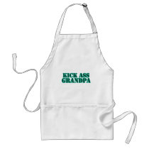 Kick Ass Grandpa aprons by FamilyCares Kick Ass Grandpa aprons