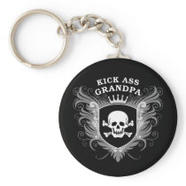 Kick Ass Grandpa Key Chain