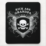 Kick Ass Grandpa mousepads