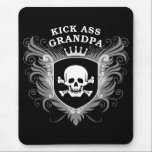 Kick Ass Grandpa Mouse Mats
