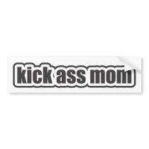 Kick ass m bumper sticker