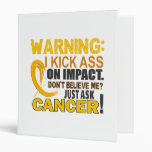 Kick Ass On Impact Neuroblastoma.png Vinyl Binders