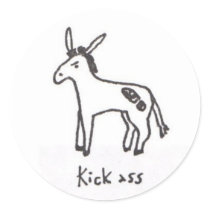 Kick Ass sticker by MsMihalov Kick Ass sticker
