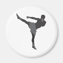 Kick Boxer Magnets