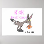 KICK breast cancer posters