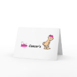 kick cancers butt greeting cards