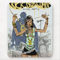 Kick Drum One Mousepad mousepads