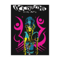 Kick Drum Two Postcard postcards by 40ozcomics Kick Drum Two Postcard postcards
