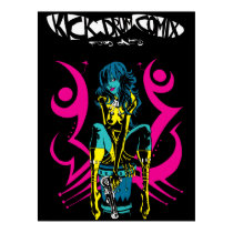 Kick Drum Two Print/Poster by 40ozcomics Kick Drum Two Print/Poster