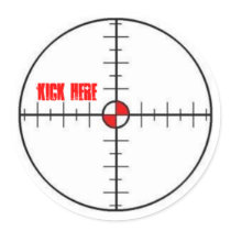 kick here stickers by verfaulen kick here stickers