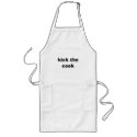 kick the cook aprons