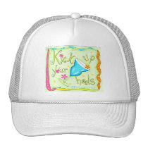 Kick up your heels Cap hats