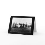 Kickapoo Indians Outside of a Tent 1920 cards
